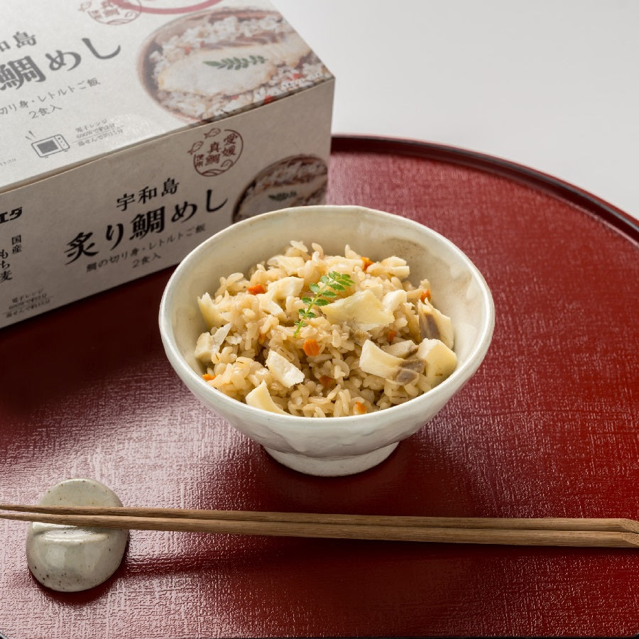 【新発売】宇和島炙り鯛めし2食入り